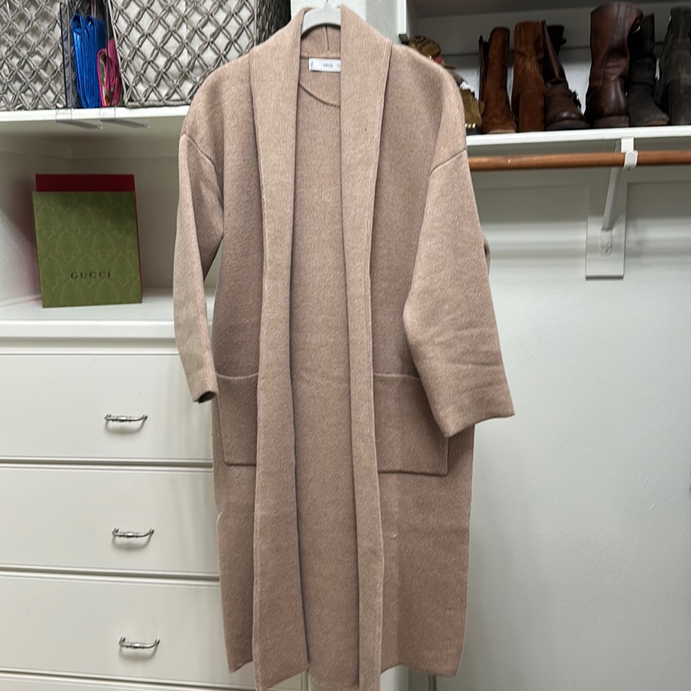 Mango sweater coat. Oversized